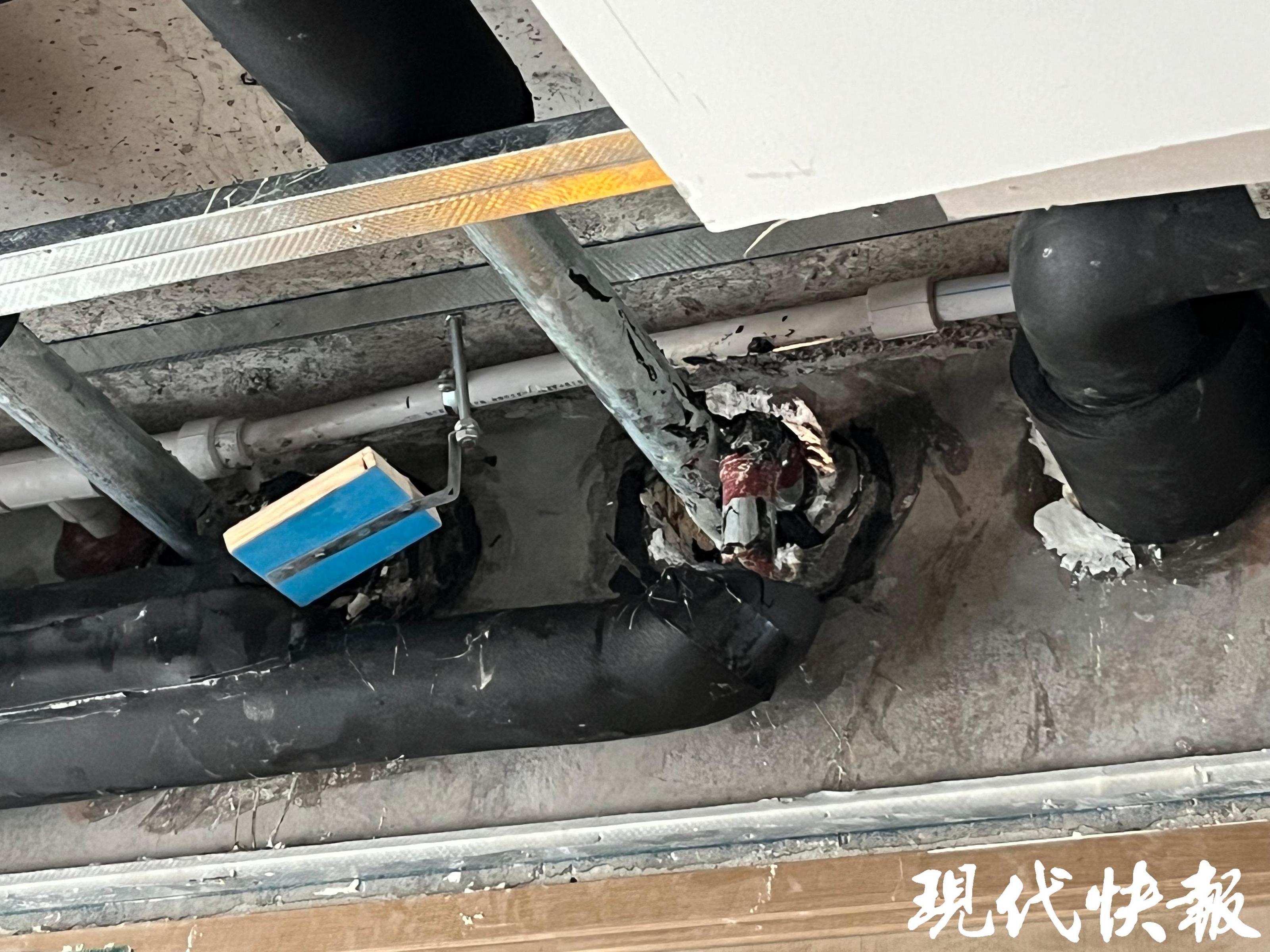 熊猫体育快快帮｜空调新风系统施工太“水”新小区几十户成“水帘洞”(图5)